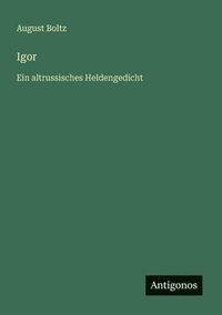 bokomslag Igor