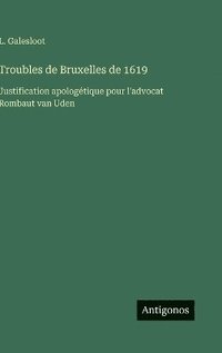 bokomslag Troubles de Bruxelles de 1619