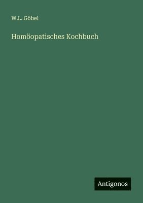 bokomslag Homöopatisches Kochbuch