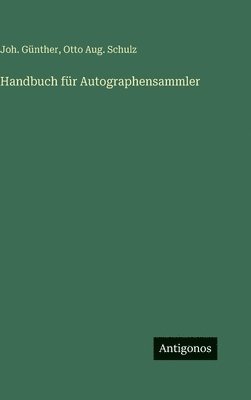 bokomslag Handbuch für Autographensammler