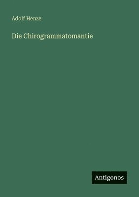 Chirogrammatomantie