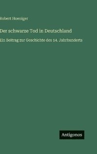 bokomslag schwarze Tod in Deutschland