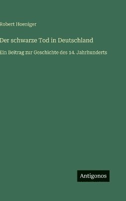 bokomslag schwarze Tod in Deutschland