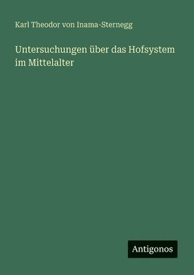 bokomslag Untersuchungen über das Hofsystem im Mittelalter