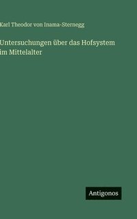 bokomslag Untersuchungen über das Hofsystem im Mittelalter