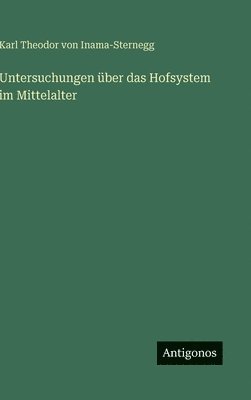 bokomslag Untersuchungen über das Hofsystem im Mittelalter