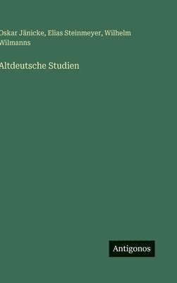 bokomslag Altdeutsche Studien