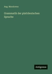 bokomslag Grammatik der plattdeutschen Sprache