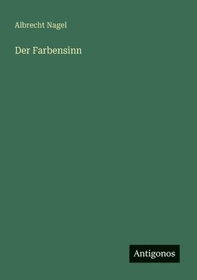bokomslag Farbensinn