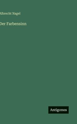 bokomslag Der Farbensinn