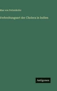 bokomslag Verbreitungsart der Cholera in Indien