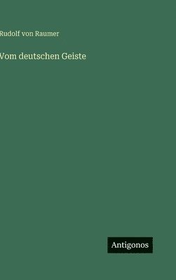 bokomslag Vom deutschen Geiste