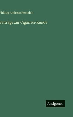 bokomslag Beiträge zur Cigarren-Kunde
