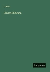 bokomslag Ernste Stimmen