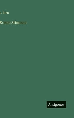 bokomslag Ernste Stimmen