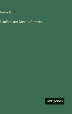 bokomslag Studien am Monte Somma
