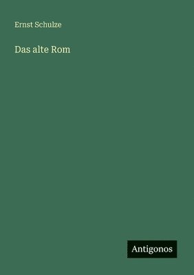 bokomslag Das alte Rom