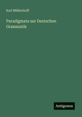 bokomslag Paradigmata zur Deutschen Grammatik