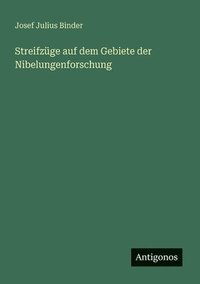 bokomslag Streifzüge auf dem Gebiete der Nibelungenforschung