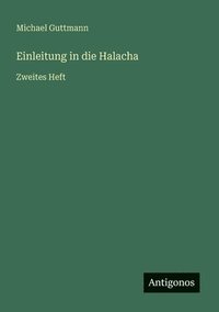 bokomslag Einleitung in die Halacha