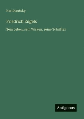 bokomslag Friedrich Engels