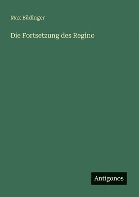 bokomslag Fortsetzung des Regino