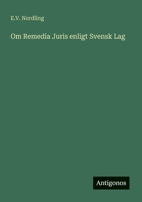 Om Remedia Juris enligt Svensk Lag