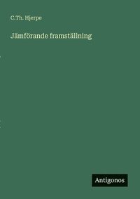 bokomslag Jämförande framställning