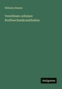 bokomslag Vererbbare cellulare Stoffwechselkrankheiten