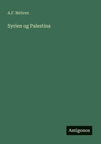bokomslag Syrien og Palestina