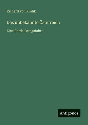 bokomslag unbekannte Österreich
