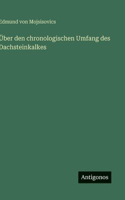 bokomslag Über den chronologischen Umfang des Dachsteinkalkes
