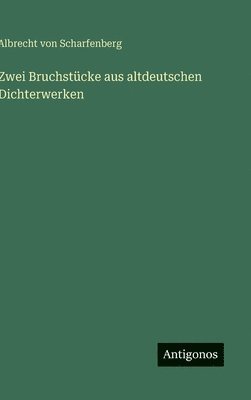 bokomslag Zwei Bruchstücke aus altdeutschen Dichterwerken
