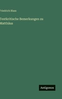 bokomslag Textkritische Bemerkungen zu Matthäus