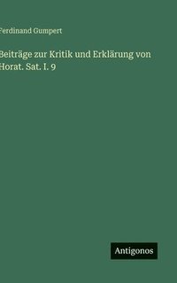 bokomslag Beiträge zur Kritik und Erklärung von Horat. Sat. I. 9