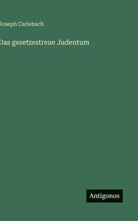 bokomslag Das gesetzestreue Judentum