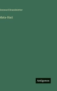 bokomslag Mata-Hari
