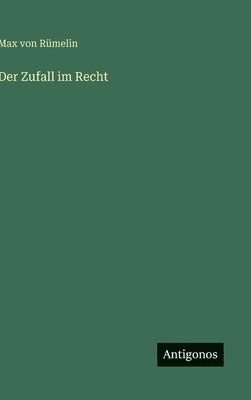 bokomslag Der Zufall im Recht