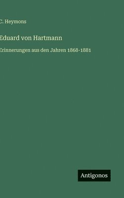 bokomslag Eduard von Hartmann