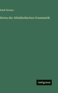 bokomslag Abriss der Altisländischen Grammatik