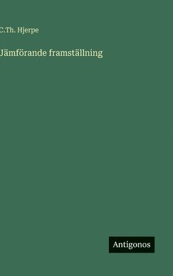 bokomslag Jämförande framställning