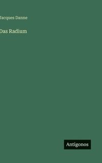 bokomslag Das Radium