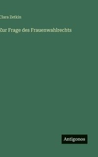 bokomslag Zur Frage des Frauenwahlrechts