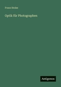 bokomslag Optik für Photographen