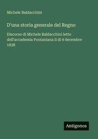 bokomslag D'una storia generale del Regno