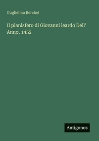 bokomslag planisfero di Giovanni leardo Dell' Anno, 1452