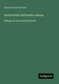 bokomslag Immortalità dell'anima umana