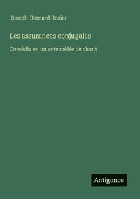 bokomslag Les assurances conjugales