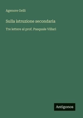 bokomslag Sulla istruzione secondaria