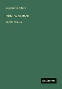 bokomslag Pubblico ed attori